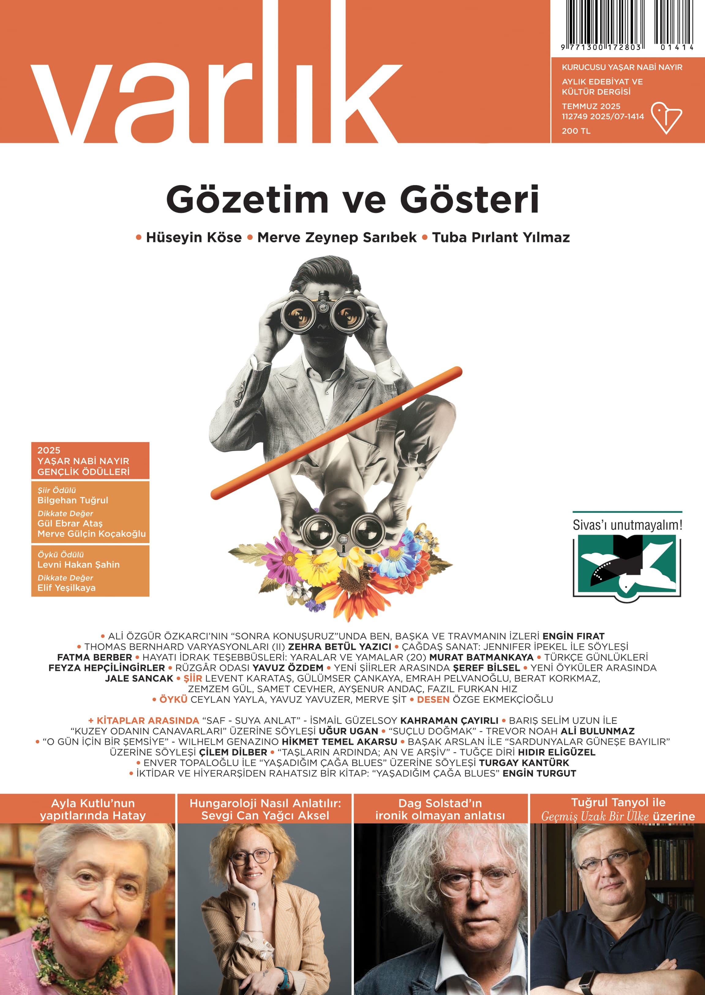 Varl�k Dergisi Temmuz 2025