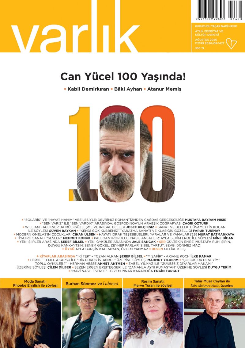 Varl�k Dergisi A�ustos 2026