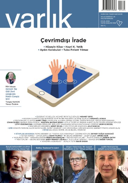 Varl�k Dergisi Eyl�l 2026